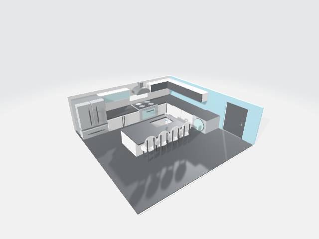 Diseño 3D Cocina